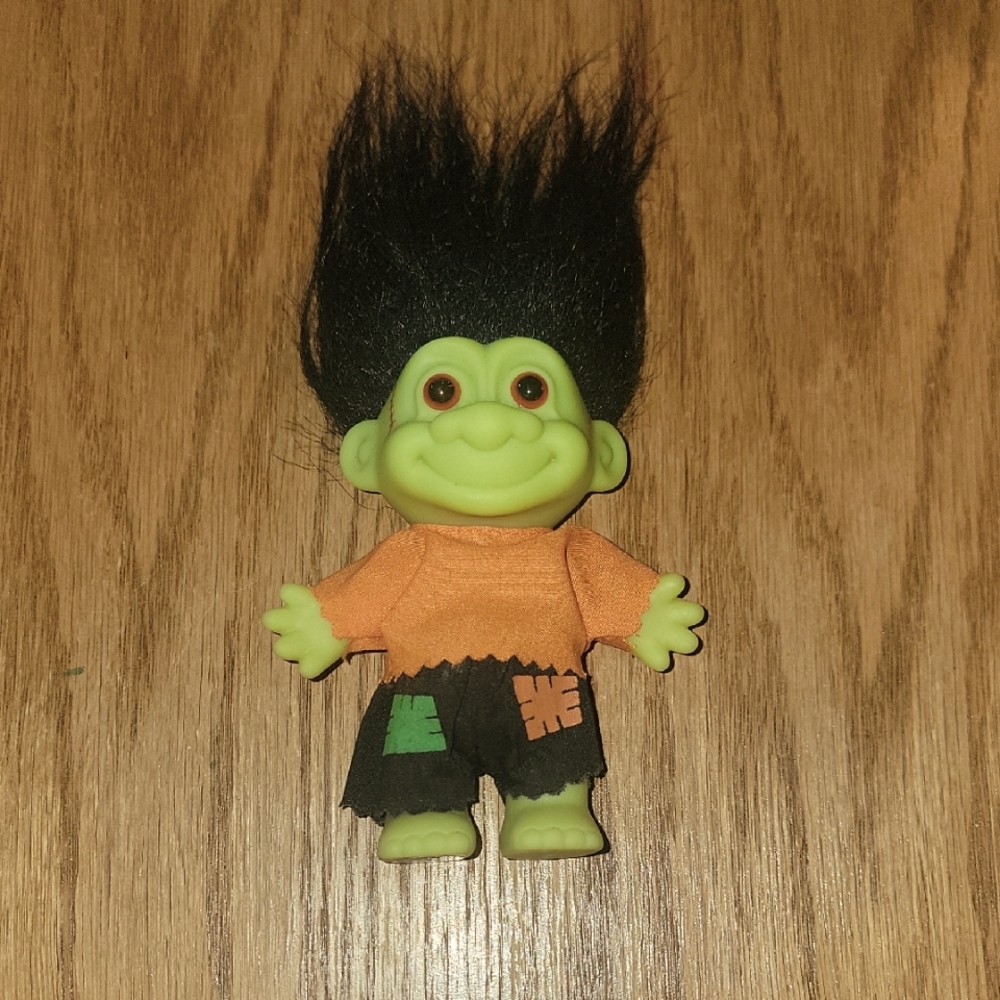 Vintage Russ Frankenstien Troll Doll